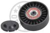 OPTIMAL 0-N2125 (0N2125) Deflection/Guide Pulley, v-ribbed belt