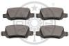 OPTIMAL 12119 Brake Pad Set, disc brake