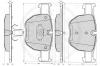 OPTIMAL 12161 Brake Pad Set, disc brake