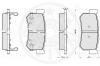OPTIMAL 12209 Brake Pad Set, disc brake