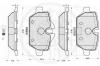 OPTIMAL 12235 Brake Pad Set, disc brake