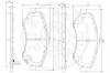OPTIMAL 12381 Brake Pad Set, disc brake