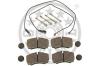 OPTIMAL 12418 Brake Pad Set, disc brake