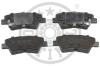 OPTIMAL 12560 Brake Pad Set, disc brake