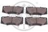 OPTIMAL 12602 Brake Pad Set, disc brake