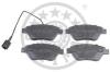OPTIMAL 85801 Brake Pad Set, disc brake