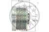 OPTIMAL F5-1041 (F51041) Alternator Freewheel Clutch