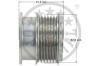 OPTIMAL F5-1134 (F51134) Alternator Freewheel Clutch