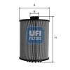 UFI 25.089.00 (2508900) Oil Filter