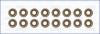 AJUSA 57031400 Seal Set, valve stem