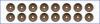AJUSA 57043600 Seal Set, valve stem