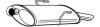WALKER 21061 End Silencer