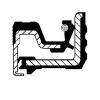 CORTECO 12036895B Shaft Seal, differential
