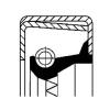 CORTECO 12001579B Shaft Seal, wheel hub