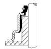 CORTECO 19035539 Seal, valve stem