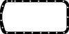 CORTECO 423130P Gasket, wet sump