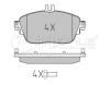 MEYLE 0252486919/PD (0252486919PD) Brake Pad Set, disc brake