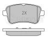 MEYLE 0252521516/PD (0252521516PD) Brake Pad Set, disc brake