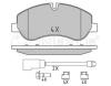 MEYLE 0252560217 Brake Pad Set, disc brake