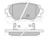 MEYLE 0252587814 Brake Pad Set, disc brake