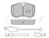 MEYLE 0252912320-1/PD (02529123201PD) Brake Pad Set, disc brake