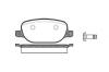 REMSA 0878.00 (087800) Brake Pad Set, disc brake