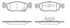 REMSA 163402 Brake Pad Set, disc brake