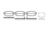 REMSA 1147.02 (114702) Brake Pad Set, disc brake