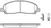 REMSA 112002 Brake Pad Set, disc brake