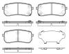 REMSA 128812 Brake Pad Set, disc brake
