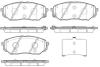 REMSA 1661.02 (166102) Brake Pad Set, disc brake