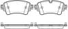 REMSA 1669.08 (166908) Brake Pad Set, disc brake