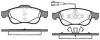 REMSA 1248.02 (124802) Brake Pad Set, disc brake