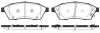 REMSA 1411.00 (141100) Brake Pad Set, disc brake
