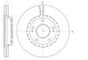 REMSA 61434.10 (6143410) Brake Disc