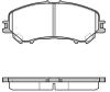 REMSA 1318.22 (131822) Brake Pad Set, disc brake