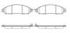 REMSA 1612.04 (161204) Brake Pad Set, disc brake