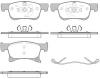 REMSA 1580.02 (158002) Brake Pad Set, disc brake