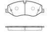 REMSA 162300 Brake Pad Set, disc brake