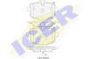 ICER 182005-200 (182005200) Brake Pad Set, disc brake