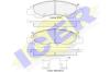 ICER 182138 Brake Pad Set, disc brake