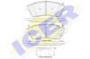 ICER 182143 Brake Pad Set, disc brake
