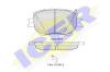ICER 182200 Brake Pad Set, disc brake