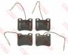 TRW GDB1031 Brake Pad Set, disc brake