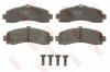 TRW GDB1059 Brake Pad Set, disc brake