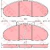TRW GDB1077 Brake Pad Set, disc brake