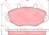 TRW GDB1080 Brake Pad Set, disc brake