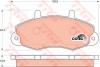 TRW GDB1084 Brake Pad Set, disc brake