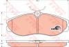 TRW GDB1113 Brake Pad Set, disc brake