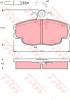 TRW GDB114 Brake Pad Set, disc brake